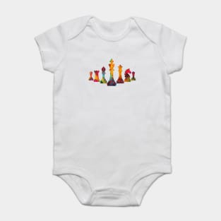 Chess pieces Baby Bodysuit